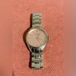 kate spade Silver Bracelet Watch with Pink Dial